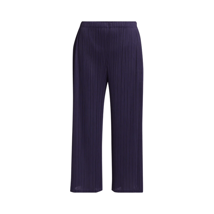Pleats Please Issey Miyake Cantabile Pants "Dark Navy"
