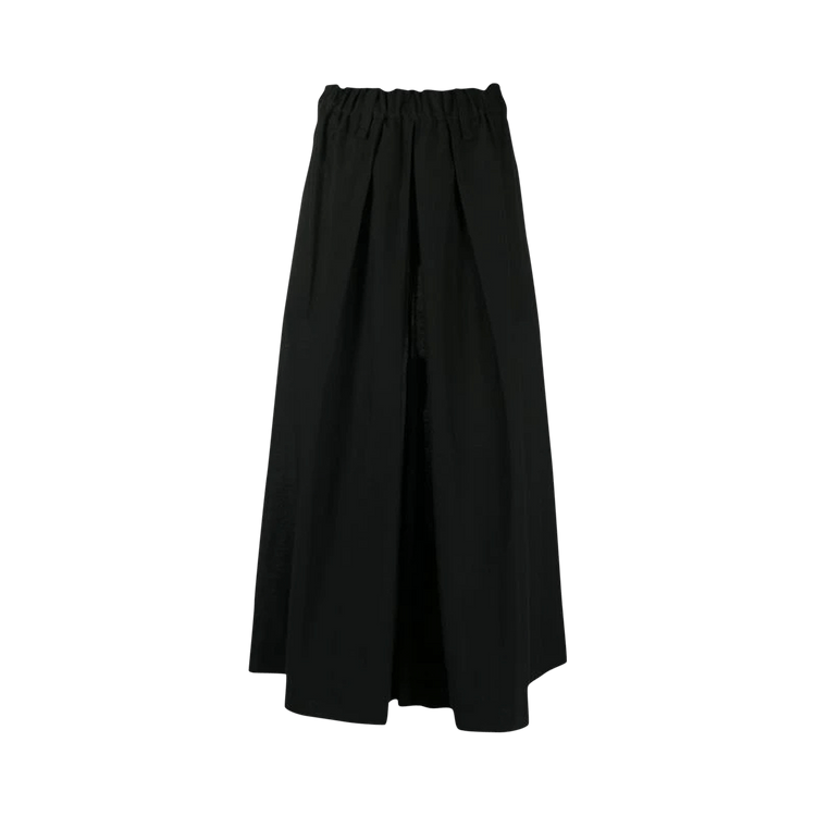 Issey Miyake Paper Like Tricot Wide Pants "Black"
