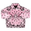 Supreme Bandana Faux Fur Bomber Jacket "Pink"