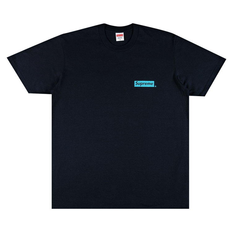 Supreme Spiral Tee "Navy"