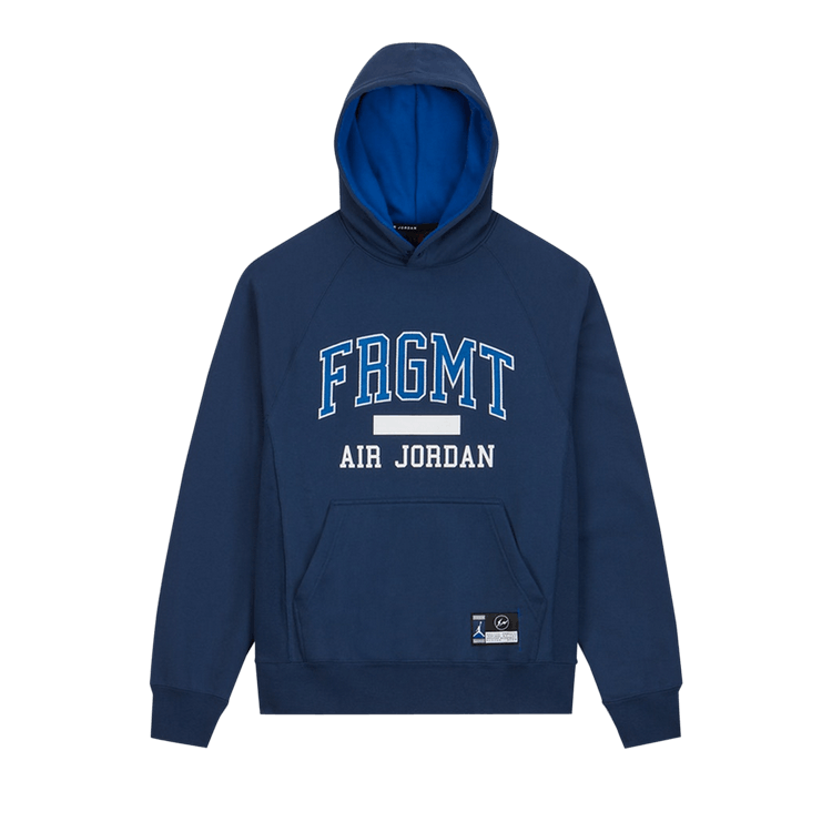 Air Jordan x Fragment Pullover Hoodie "Navy/Sport Royal/White"