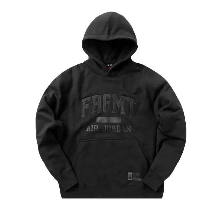 Air Jordan x Fragment Pullover Hoodie "Black/Reflective Silver"