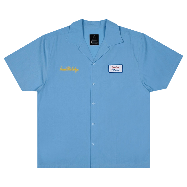 Air Jordan x Union LA Mechanic Shirt "Psychic Blue"