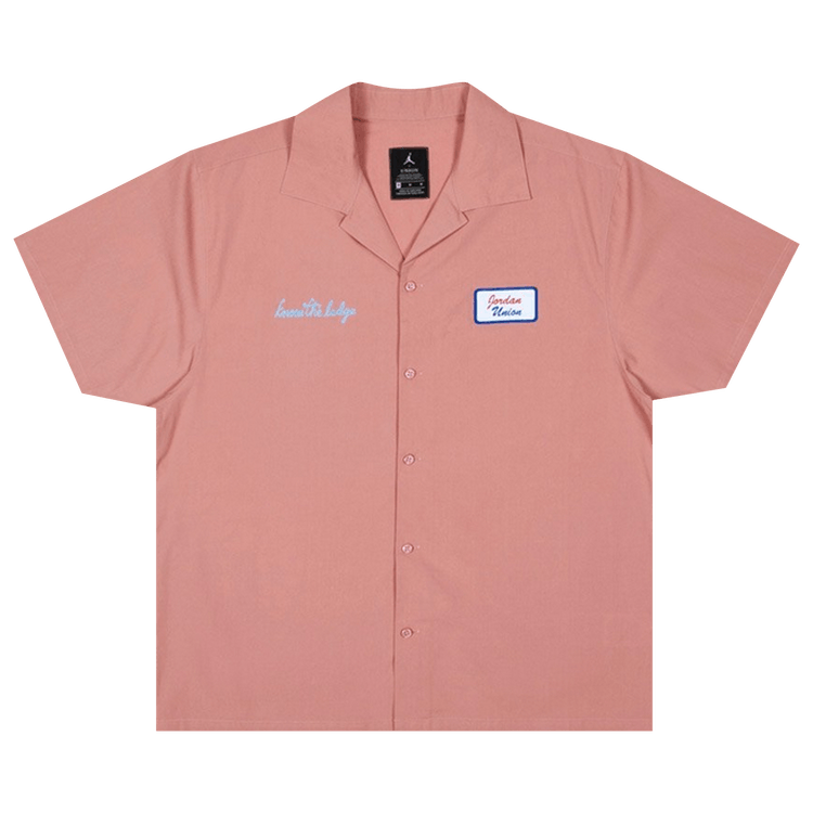 Air Jordan x Union LA Mechanic Shirt "Rust Pink"