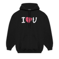 Balenciaga I Love U Medium Fit Hoodie "Black"