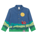 KidSuper Farm Landscape Work Jacket "Blue"