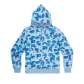 KidSuper Faces Camo Hoodie "Blue"