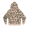 KidSuper Faces Camo Hoodie "Green"