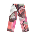 KidSuper Face Drawstring Trousers "Red"