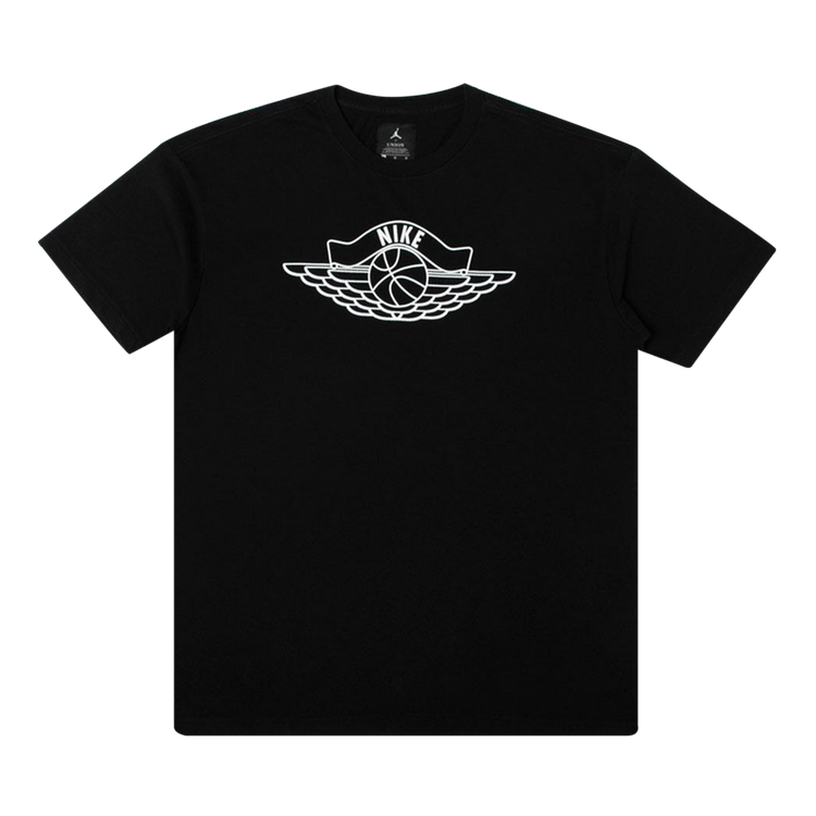 Air Jordan x Union NRG Vault AJ Flight Nike x Wings Tee "Black"