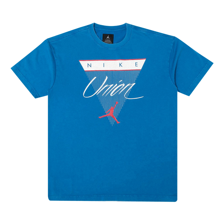 Air Jordan x Union NRG Vault Flight Triangle Tee "Blue"