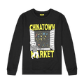 Chinatown Market Window Crewneck "Black"