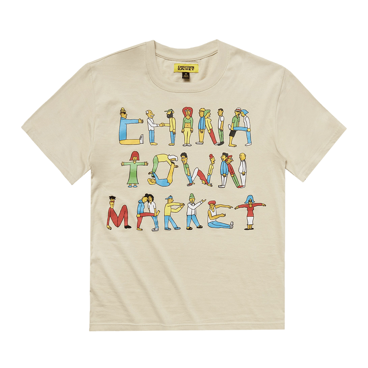 Chinatown Market City Aerobics Tee "Bone"