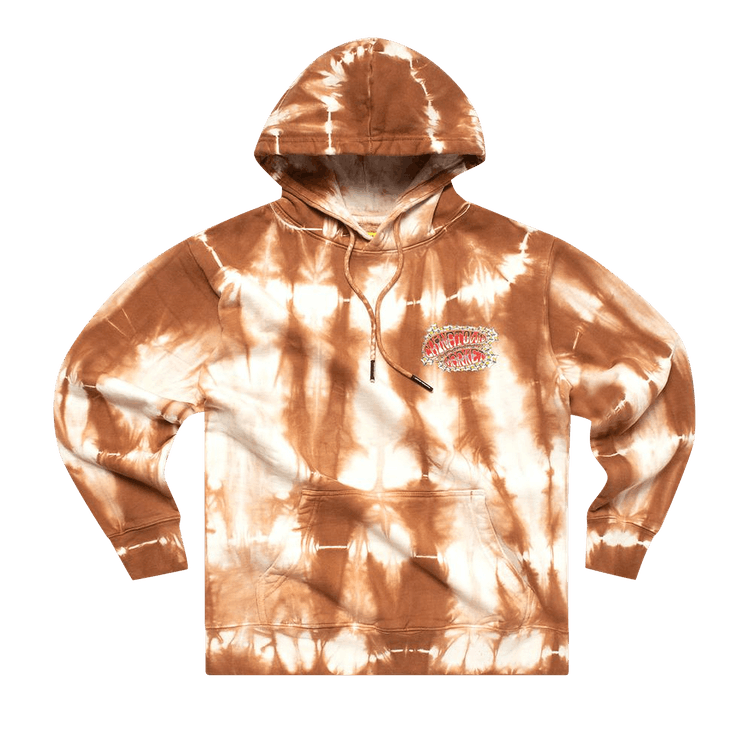 Chinatown Market Pop Rocket Hoodie "Brown Tie-Dye"