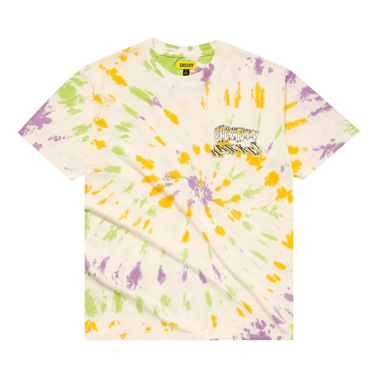 Chinatown Market Block Tee "Spiral Tie-Dye"