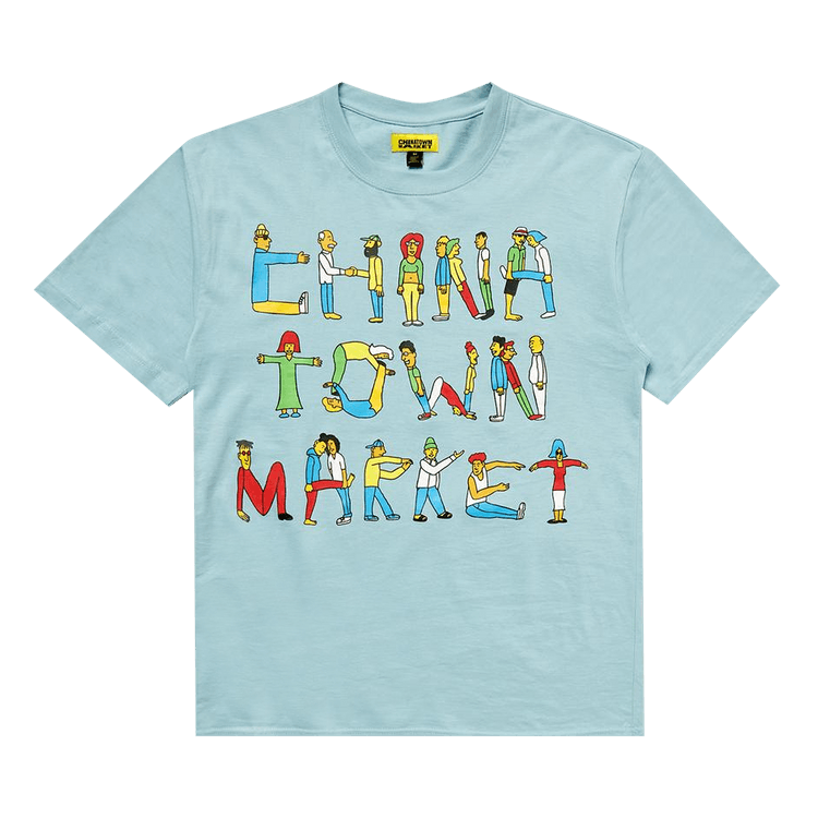 Chinatown Market City Aerobics Tee "Baby Blue"