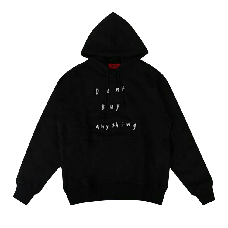 424 Don't Buy Hooded Sweatshirt 'Black'