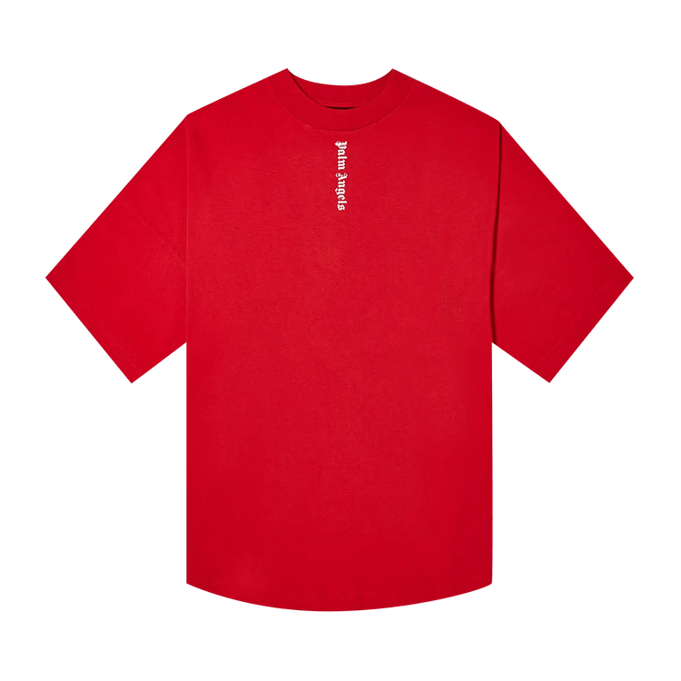 Palm Angels Logo T-Shirt "Red/White"