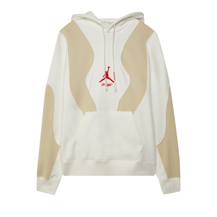 Air Jordan x Off-White Hoodie "Sail White/University Red"