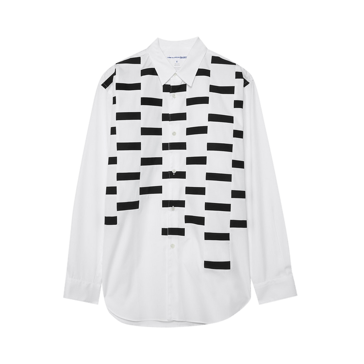 Comme des Garçons SHIRT Printed Shirt "White/Black"
