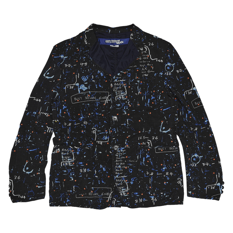 Junya Watanabe Printed Jacket "Black"