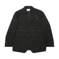 Maison Margiela Oversized Jacket With Stitching Detail "Black"