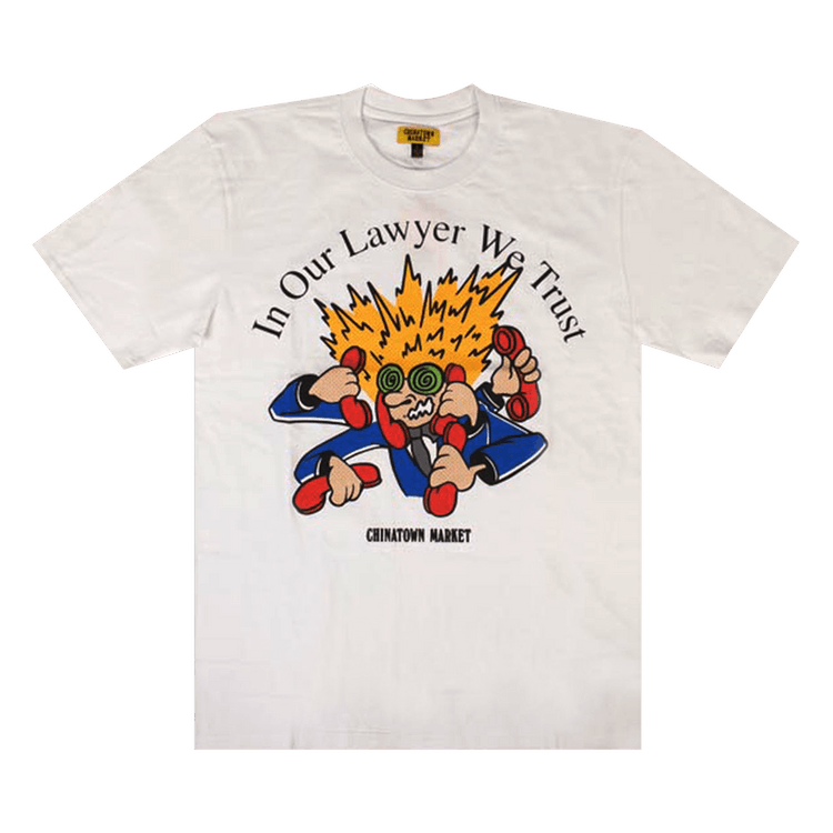 Chinatown Market In Our Lawyer T-Shirt "White"