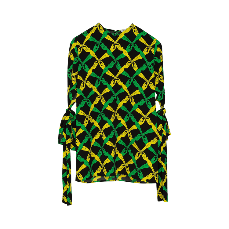 Bottega Veneta Top "Grass/Yellow"
