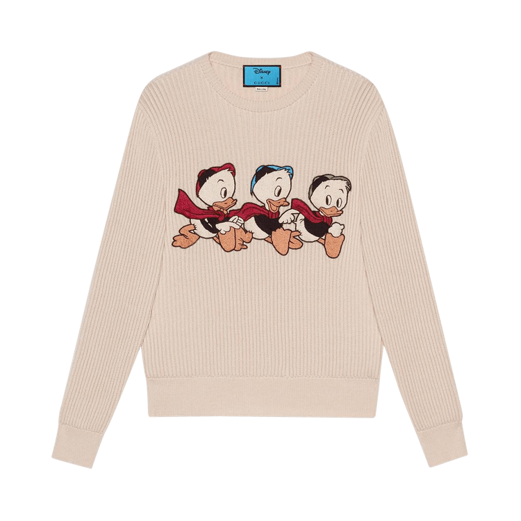 Gucci x Disney Donald Duck Wool Sweater "Ivory"