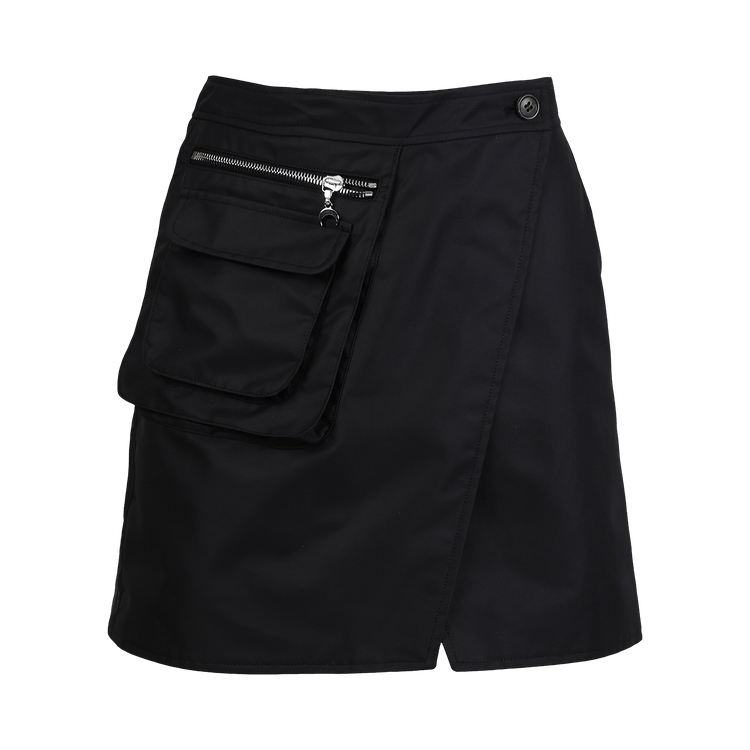 Marine Serre Survival Cycling Mini Skirt "Black"