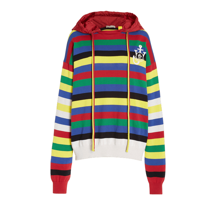 Moncler Genius x JW Anderson Striped Hoodie "Red Stripe Multicolor"
