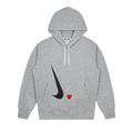 Nike x Comme des Garçons PLAY Hoodie "Grey"
