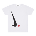 Nike Women"s x Comme des Garçons PLAY T-Shirt "White'