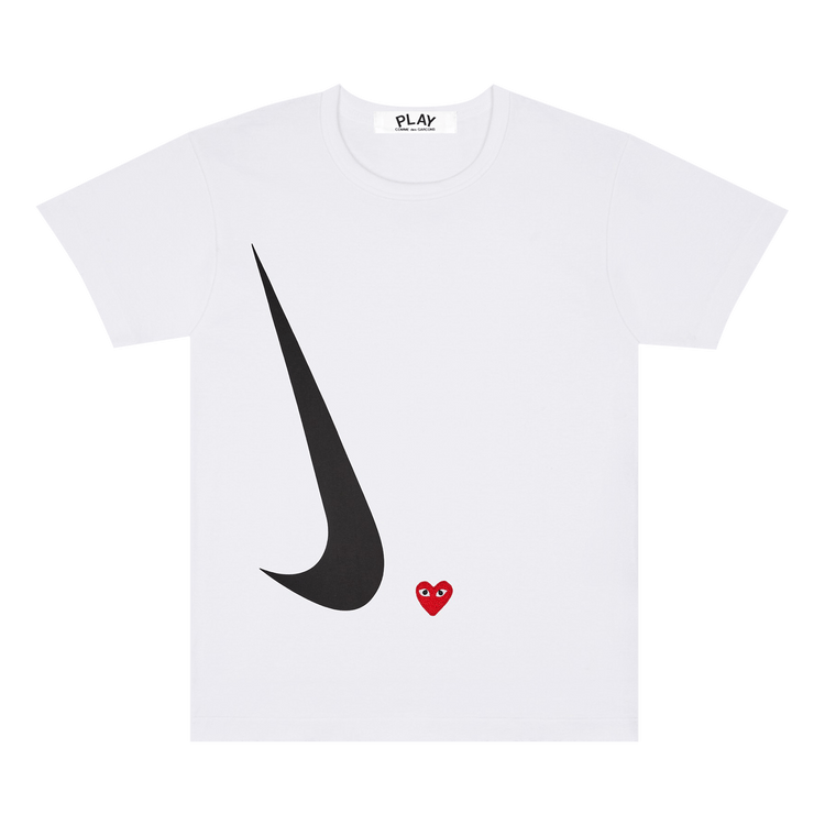 Nike Women"s x Comme des Garçons PLAY T-Shirt "White'
