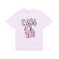 GANNI Oversized Bunny T-Shirt "Orchid Bloom"