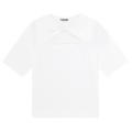 GANNI Twist T-Shirt "Bright White"