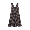 GANNI Midi Dress "Fossil"