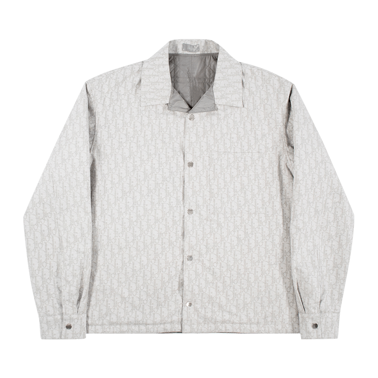 Dior Oblique Flannel Overshirt "Grey"