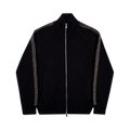 Dior Knit Oblique Jacquard Zip Up "Black"