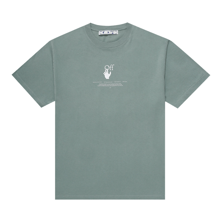 Off-White Logo T-Shirt "Green"