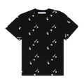 Off-White All Over Logo T-Shirt "Black/White"