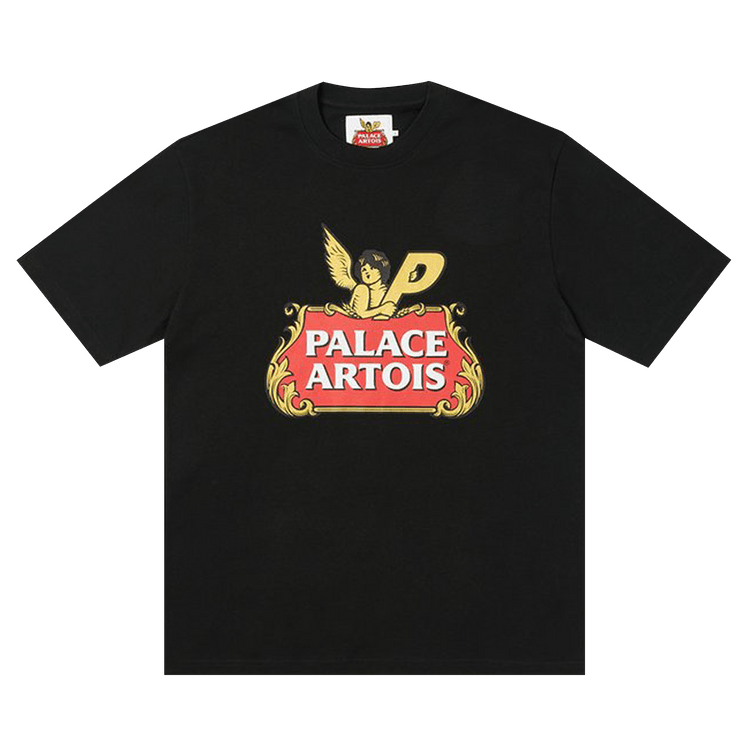 Palace x Stella Artois Cartouche T-Shirt "Black"
