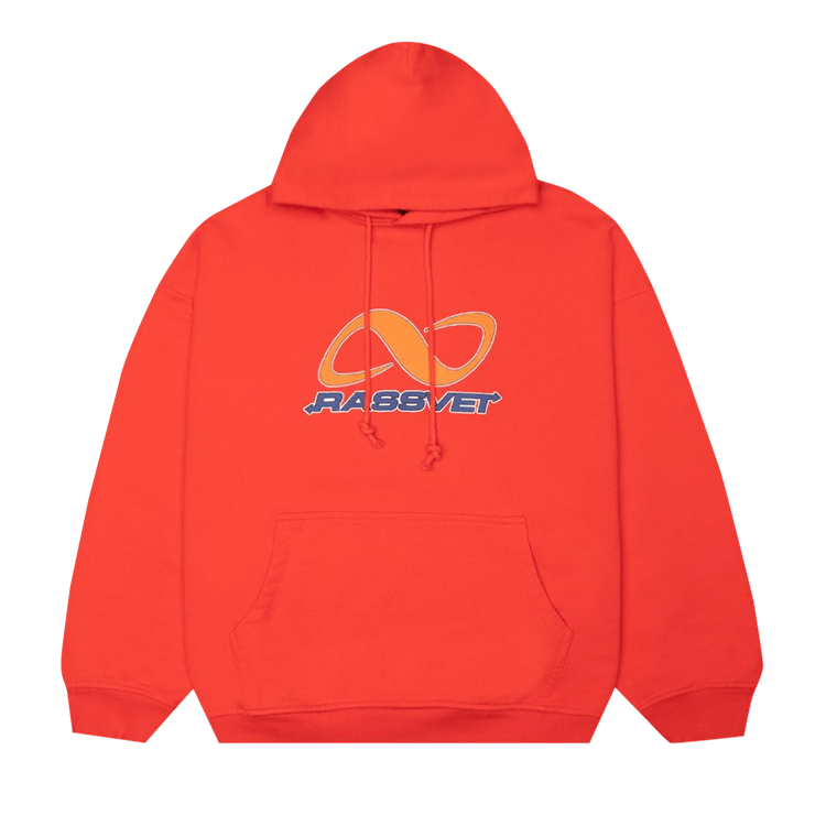 Rassvet Infinity Logo Popover Hoodie "Red"