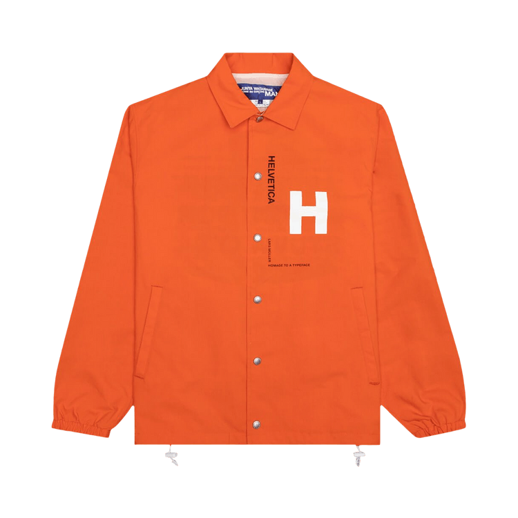 Junya Watanabe MAN Helvetica Reversible Blouson "Orange/Black"