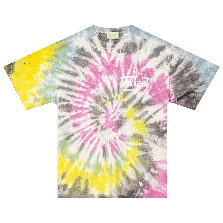 Aries Temple Tie-Dye T-Shirt "Multicolor"