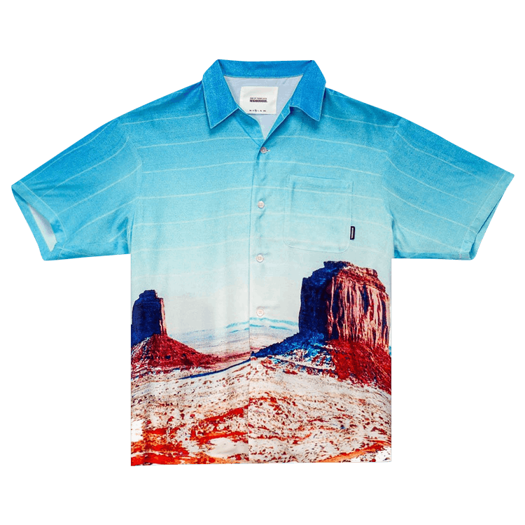 Neighborhood OOTD Short-Sleeve Shirt "Blue"