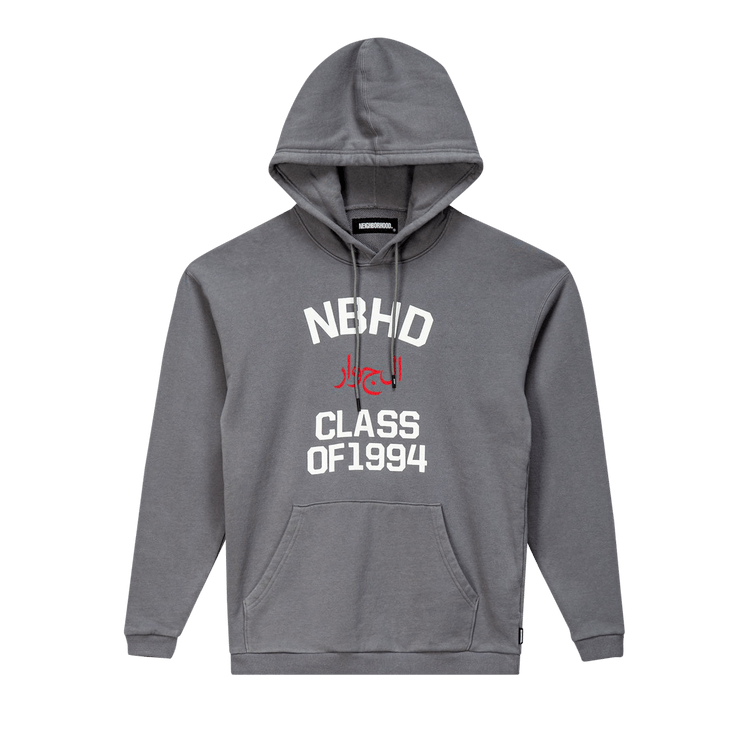 Neighborhood Loop Hooded Sweatshirt "Grey"