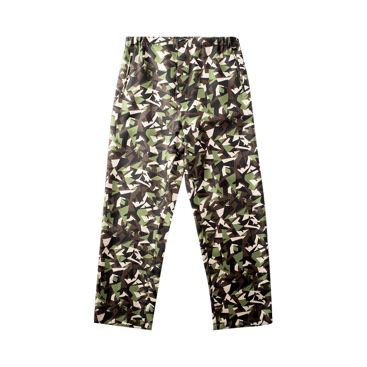 Fendi Bugs Silk Pant "Green Multi"