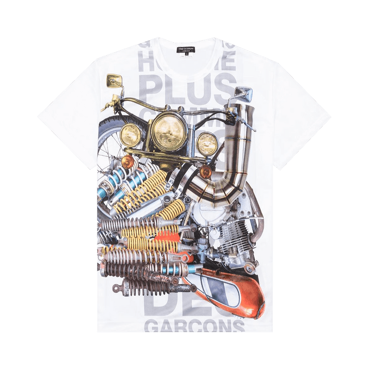 Comme des Garçons Homme Plus Road Glide Tee "White/Multi"