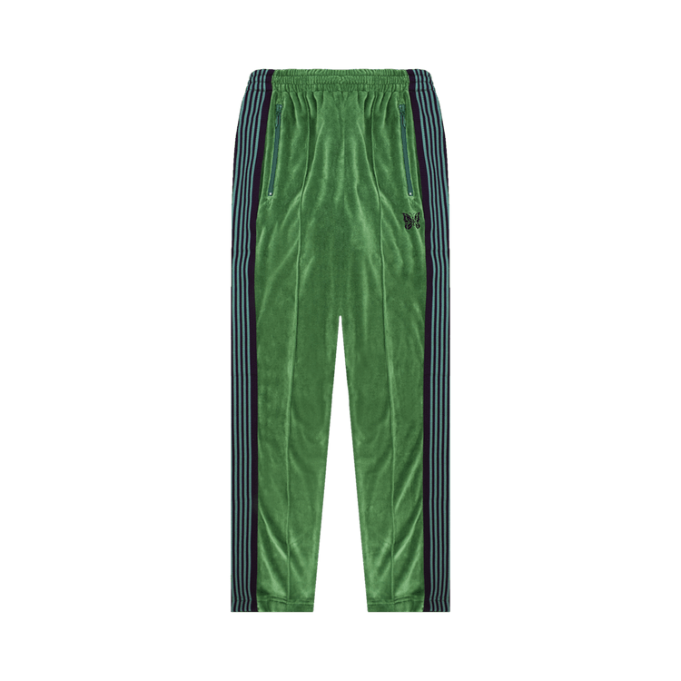 Needles Velour Track Pant "Green"